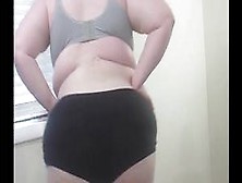Bbw Striptease Fat Ass And Belly