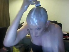 Shemale Slave Cunt Shaving Head For Owner