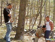 Tourist Gangbang In The Woods - Hans Berlin,  Andrew Fitch,  Max Sargent & Trevor Knight
