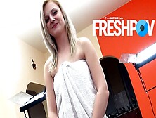 I’M Not Wearing Anything Underneath! Katy Rose Fucked At Freshpov