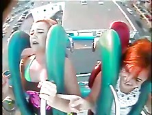 Oops Big Boobs Tits In Roller Coasters (Compilati