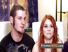 Redhead Couple Is Ready To Embark On Swinger Adventure