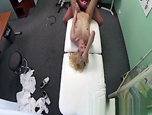 Fakehospital Single Blonde Welcomes Doctors Thick Cock And Skilled Tongue