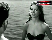 Brigitte Bardot In Strapless Bikini – Manina,  The Lighthouse Keeper's Daughter