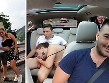Extreme Car Sex With Large Bum Colombian Milf Picked Up In The Street - Susy Cruz