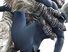 Big Ass Succubus Sucking Big Monster Cock And Getting Fucked [Skyrim]