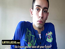 Latin Teen Boy Sucks Stranger's Cock