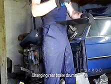Car Mechanic Timonrdd Found A Rubber Butt In The Client's Car And Fucked Her Hard