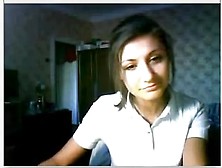 Delightful Russian Beauty On Web Camera