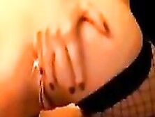 Horny Chick Fingering And Sucking Dildo