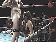 Centerfolds Enter The Ring For Cocksucking