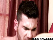 Muscled Billy Bangs His Big Cock On Depressed Ludo Tight Ass
