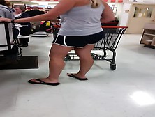 Tall Blonde Milf In Checkout