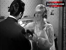 Brigitte Bardot Sexy In See-Through Dress – Plucking The Daisy