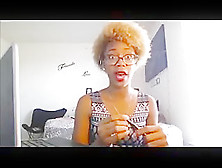 Cool & Hot Ebony Teen Babe Vlog