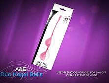 Best For Kegel Exercises- A&e Duo Kegel Balls Get