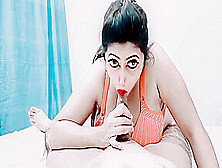 Beautiful Indian Bhabhi Sadia Sucking Cock