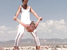 Anal Yoga In The Desert