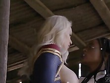 Superheroines Solve A Conflict By Black Pussylicker Fuc