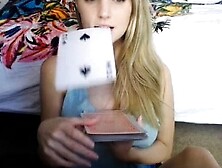 Naked Blonde Teen Girl Pussy Masturbation On Webcam