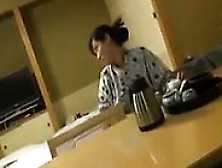 Charming Oriental Housewife Has Her Lover Eating Out Her Ha