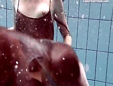 Poolside And Underwater Pornstar Erotics Liza Girl