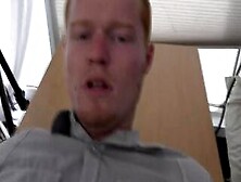 Ginger Stud Gives Head And Gets Anal From Black Stud