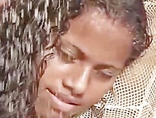 2 Nice-Looking 18Yr Old Brazilian Teenies Shower And Play Jointly