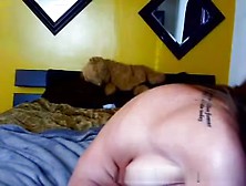 Cute Livecam Immature Receives Marital-Device And Fingers In Fur Pie