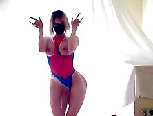 Spidergirl Cosplay Beautiful Trans