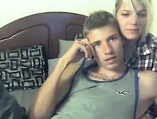 Cute Couple Are Having Fun On Their Webcam Putting On A Sex
