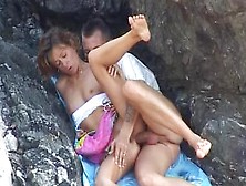 French Lady Is Getting A Cock In The Forest