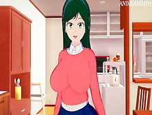 Fucking Deku's Mom Inko Midoriya Until Cream Pie - My Hero Academia Hentai Asian Cartoon 3D Uncensored