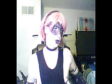 Sizzling Dancing Goth Cd Cam Show (Part 1 Of 2)