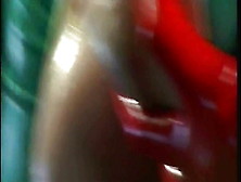 Well Known Japanese Nurse Milks Cock In Red Latex Gloves