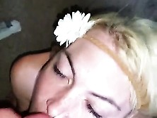 Blossom Woman Gets A Facial Cumshot From Large Penis
