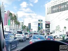 Road Blowjob On The Las Vegas Boulevard