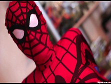 47 Superheroines Spidergirl Blow Job Zentai - Sex Movies Featuring Sexy Tights