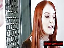 Redhead Lesbians Engage In Hot Sex