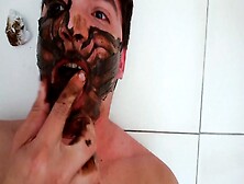 Cute Face Covered In Shit