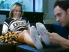 Cheerleader Ankle Sock Tickle