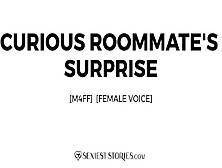Erotica Audio Story: Curious Roommate's Surprise (M4Ff)