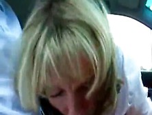 Cumshot – Uk Car Blowjob With Blonde Mom Kathey