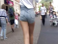 Teenage Ass In Denim Shorts 2