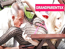 Senile Grandpa Fucking A Sex Doll