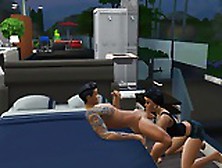 Sims Getting Down