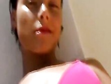British Eighteen Pornstar Andrea Spinks Spreads Her Tight Cunt