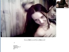 Chatroulette #12 Horny Couple Fuck