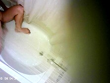 College Slut Slams Pussy In Shower Caught 1