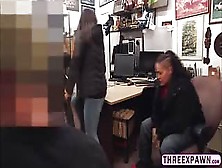 Pawnshop Owners Caught Lesbian Stealing In Her Shop And Punished Them With Some Cock